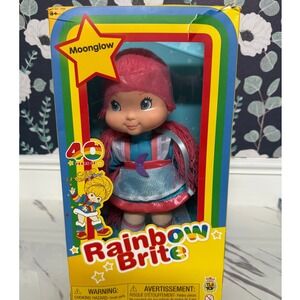 Rainbow Brite Moonglow Doll 40th Anniversary NIB Box Damage Collectable